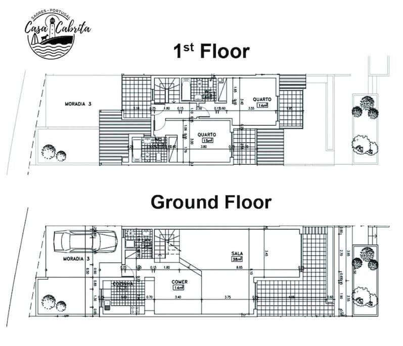 הוילה Casa Cabrita - Surf & Family House In סאגרש מראה חיצוני תמונה